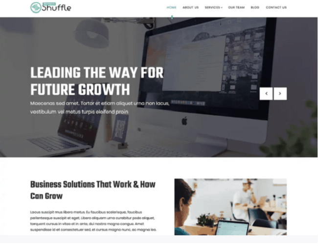 screenshoot-business-shuffle-wordpress-tema