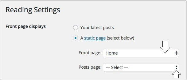 reading-settings-wordpress