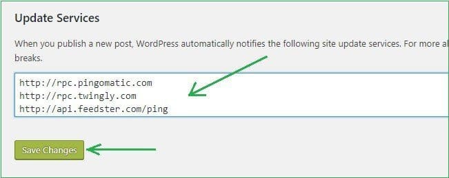 wordpress-ping-servis