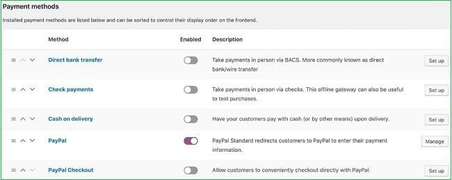 WooCommerce-settings-payment WooCommerce-settings-payment