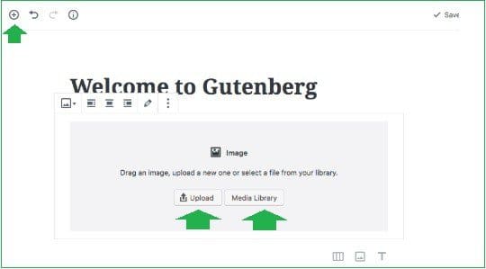 wordpress-cesto-postavljana-pitanja-kako-dodati-slike-gutenberg-editor