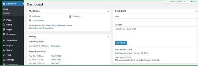wordpress-odgovori-na-cesto-postavljana-pitanja-sta-je-wordpress-dashboard wordpress-odgovori-na-cesto-postavljana-pitanja-sta-je-wordpress-dashboard