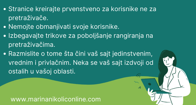 Oosnovne-google-smernice-za-kvalitetan-sadržaj