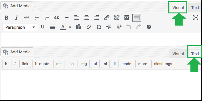 wordpress-text-editor-snimak-ekrana