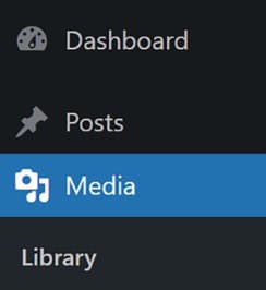 odabir-opcije-media-u-wordpress-dashboardu